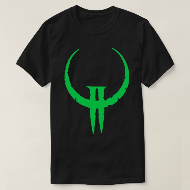 Quake II Logotyp Classic T-Shirt.png T Shirt (Design framsida)