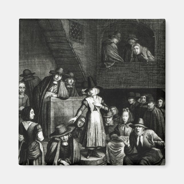 Quaker Meeting, 1699 Magnet (Framsidan)