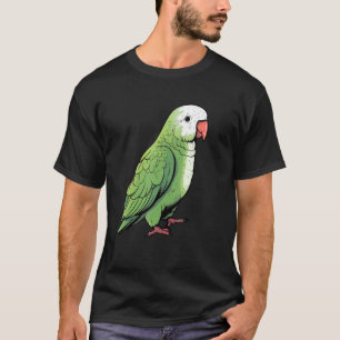 Quaker Parrot Grönt Bird Pet Owner T Shirt
