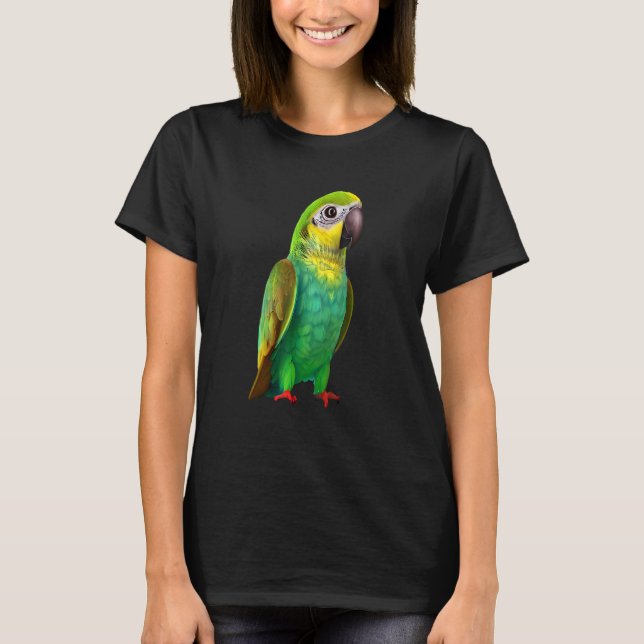 Quaker Parrots birds animals pet  quotes Family Pa T Shirt (Framsida)