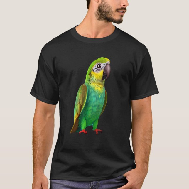Quaker Parrots birds animals pet  quotes Family Pa T Shirt (Framsida)