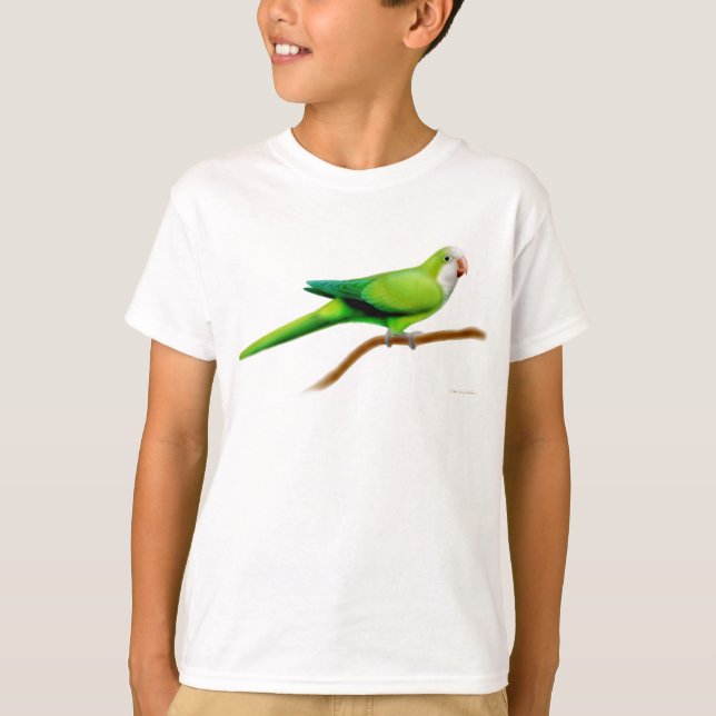 Quakerpapegojan lurar T-tröja Tee Shirt (Framsida)