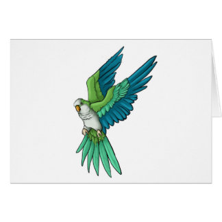 Quakerpapegojaprodukter Hälsningskort
