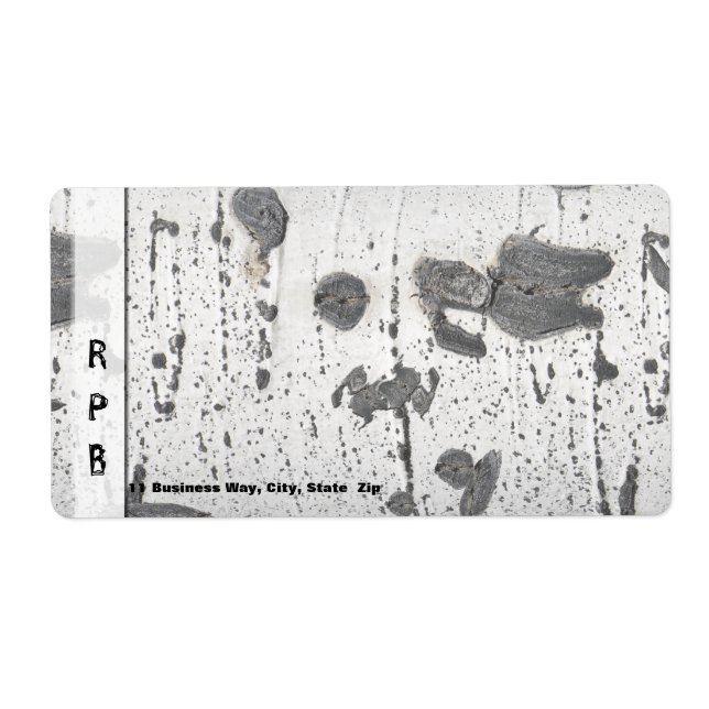 Quaking Aspen Bark Fraktsedel (Framsidan)