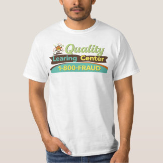 Quality Learing Center 1-800-BEDRÄGERI | Minnesota T Shirt