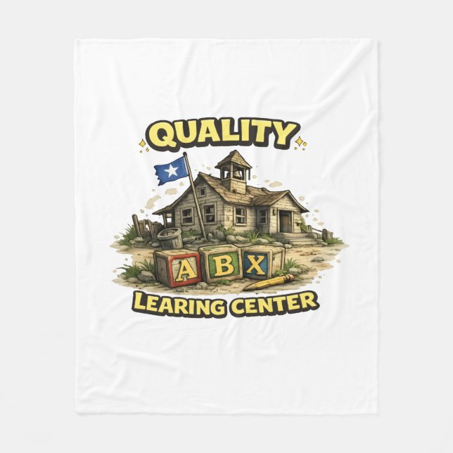 Quality Learing Center Fleecefilt (Framsidan)