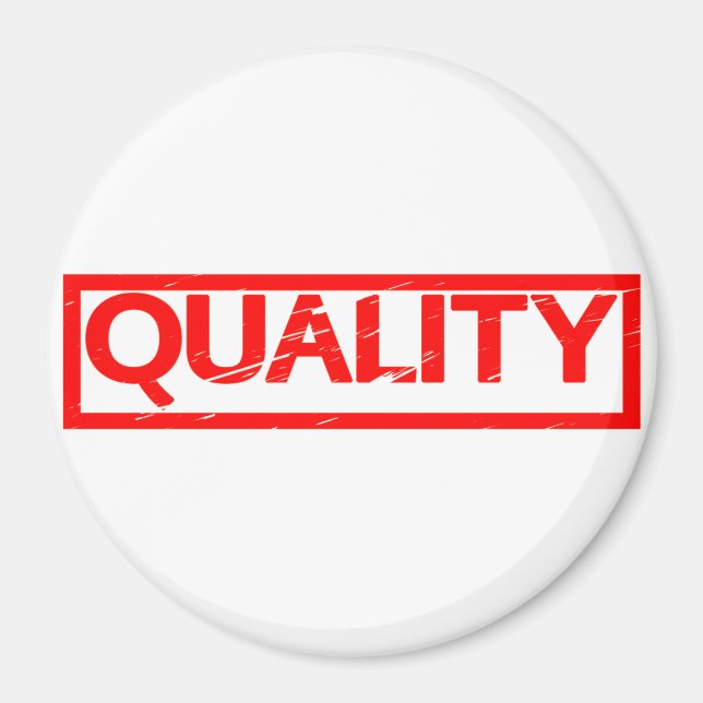 Quality Stamp Magnet (Framsidan)