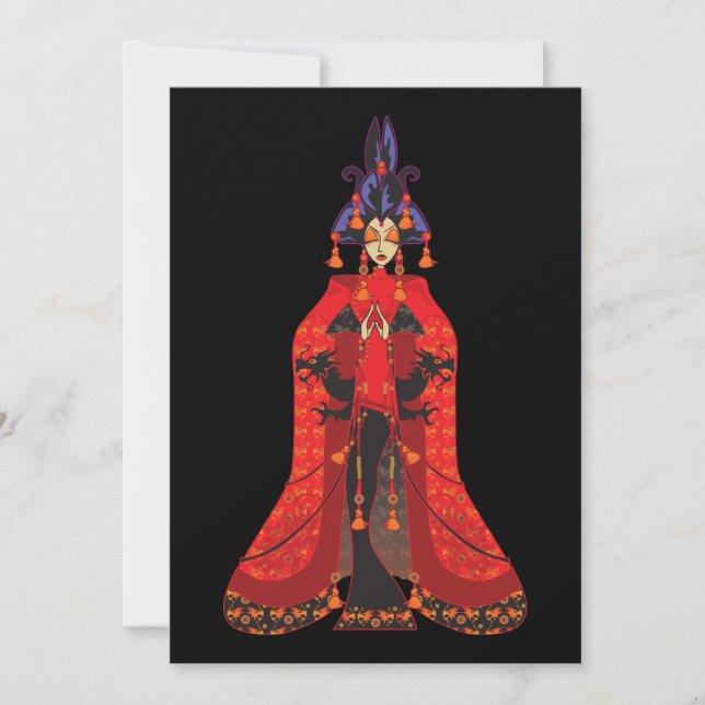 Quan Yin-inbjudningar Inbjudningar (Framsida)