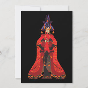 Quan Yin-inbjudningar Inbjudningar