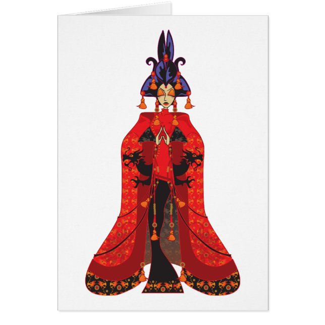 Quan Yin kort (Framsidan)