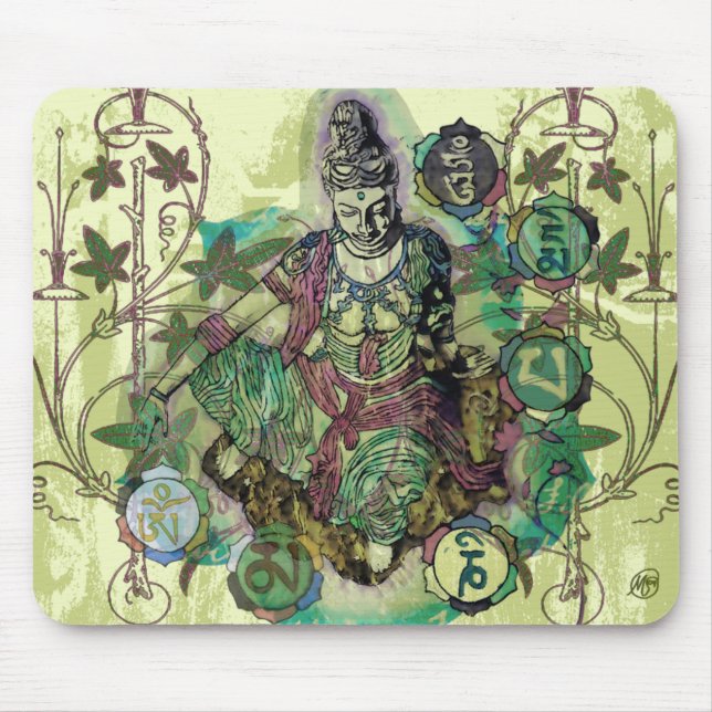 Quan Yin Mousepad Musmatta (Framsidan)