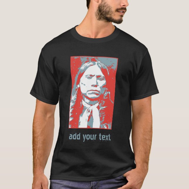 Quanah Parker T-shirt (Framsida)