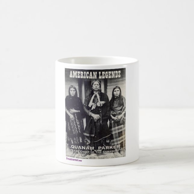 Quanah Parker Value T-Shirt Kaffemugg (Center)