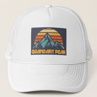 Quandary Peak Colorado Retro Turkos Keps