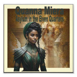 Quanna Miera, Elven Wars, Bok 1 Omslagsbild Fototryck