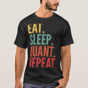 Quant Crypto Eat Si Quant Repeat T Shirt