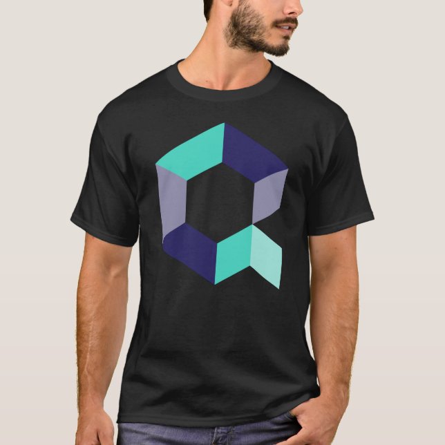 Quant QNT Crypto Cryptocurrency Blockchain Coin Lo T Shirt (Framsida)