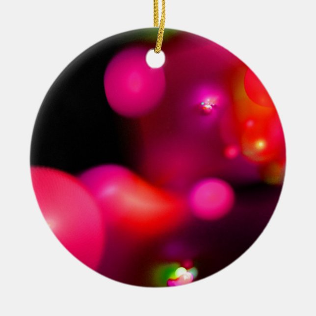 QUANTUM BUBBLE JULGRANSPRYDNAD KERAMIK (Framsidan)