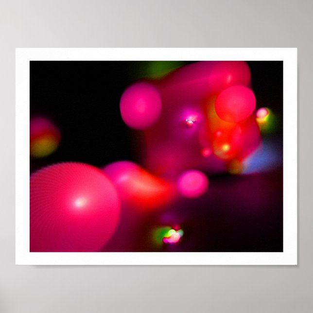 QUANTUM BUBBLE POSTER (Framsidan)