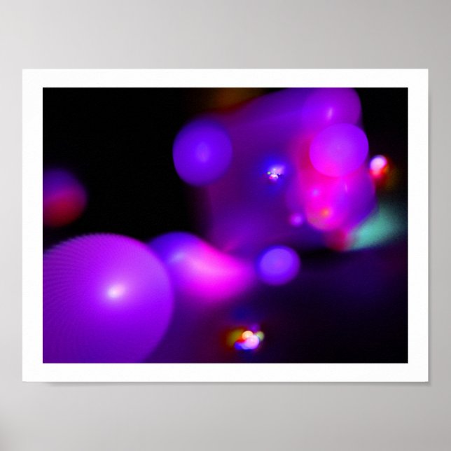 QUANTUM BUBBLE POSTER (Framsidan)