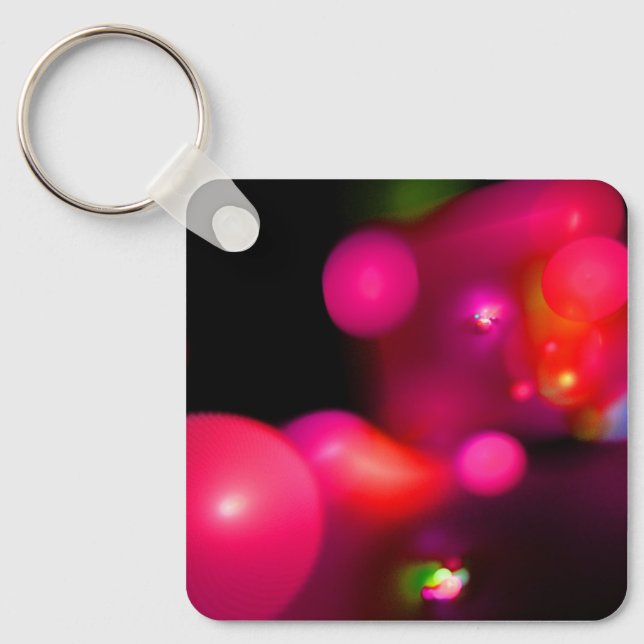 QUANTUM BUBBLES NYCKELRING (Framsida)