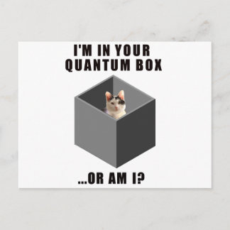 Quantum Cat Vykort