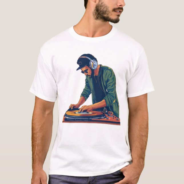 Quantum DJ Soundwave T Shirt (Framsida)