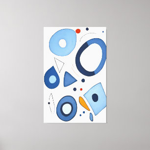 Quantum Dot Dreams Abstrakt Canvastryck