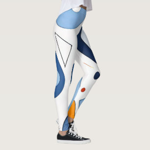 Quantum Dot Dreams Abstrakt Leggings