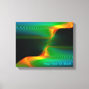 Quantum Entanglement Canvastryck