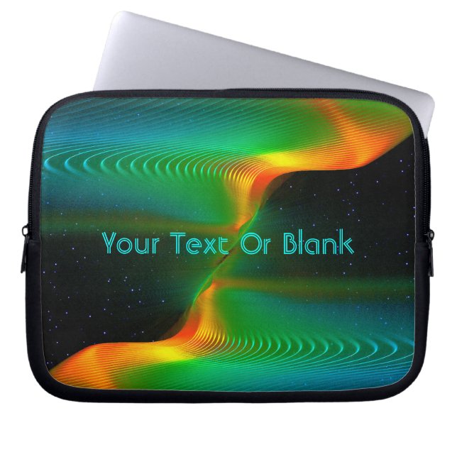 Quantum Entanglement Laptop Sleeve (Framsidan)