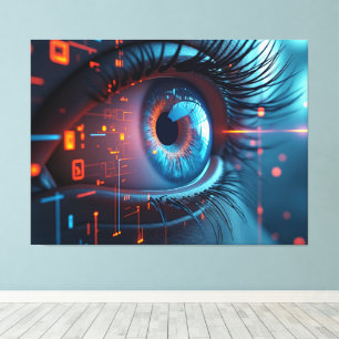Quantum Eye canvastryck
