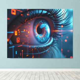 Quantum Eye canvastryck