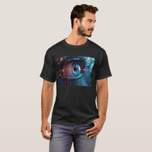 Quantum Eye herr svart T-shirt