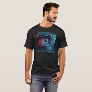 Quantum Eye saker män svart T-shirt