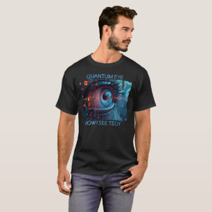 Quantum Eye tech svart T-shirt