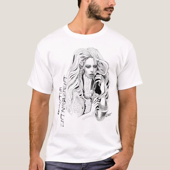 Quantum förveckling t-shirt (Framsida)