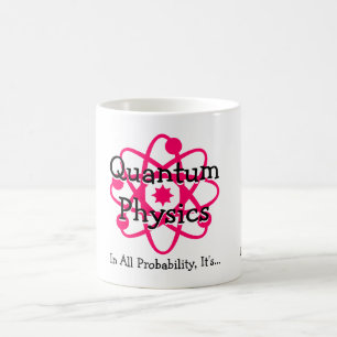 Quantum fysik kaffemugg