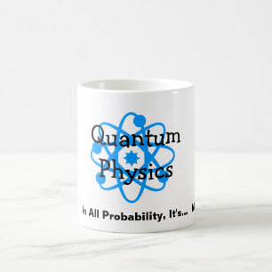 Quantum fysik kaffemugg