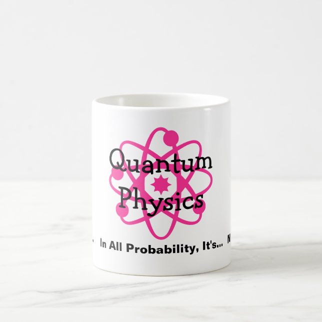 Quantum fysik kaffemugg (Center)
