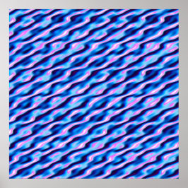 Quantum Glitch-mönster Poster