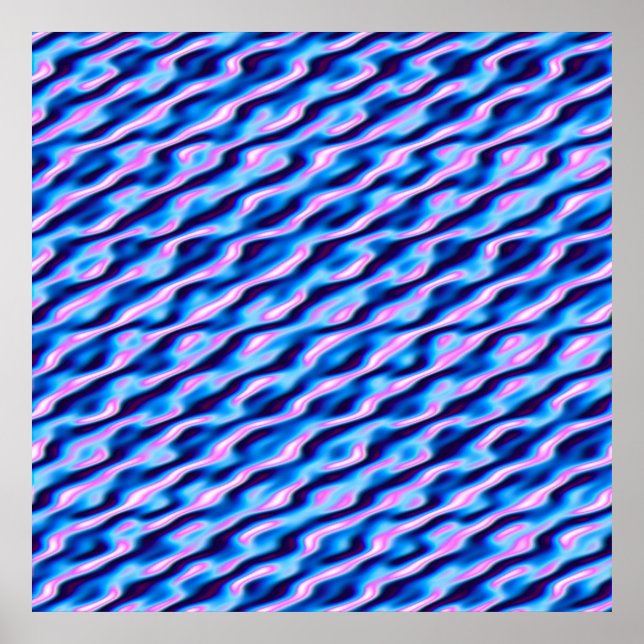 Quantum Glitch-mönster  Poster (Framsidan)