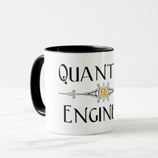 Quantum Ingenjör Line Mugg (Framsida vänster)