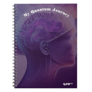 Quantum Journeys Hypnosis Spiral Journal Anteckningsbok