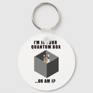 Quantum katt nyckelring