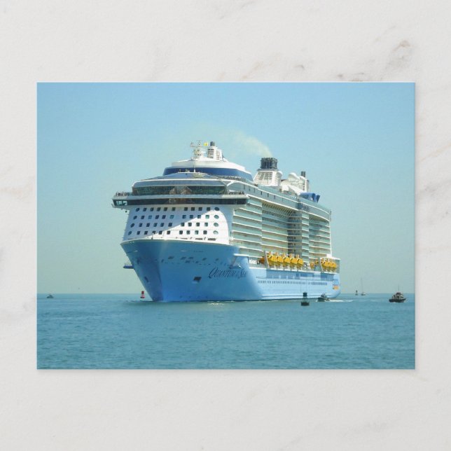 Quantum kommer på besök vykort (Framsida)