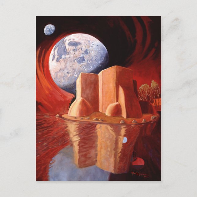 Quantum Leap av Alan Heuer Vykort (Framsida)