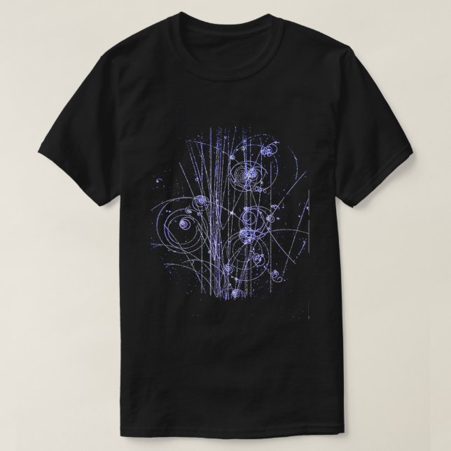 Quantum Mechanics Higgs Boson LHC Particle Physics T Shirt (Design framsida)