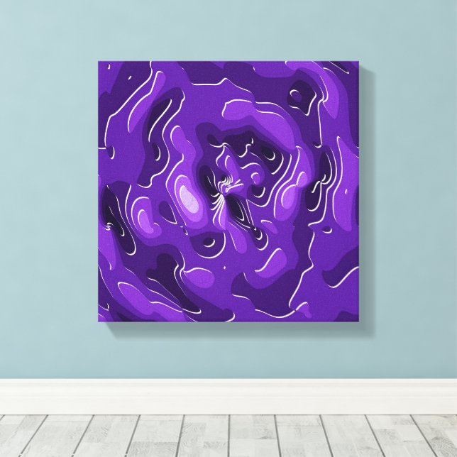 Quantum Mechanics Mathematical Pattern  Canvastryck (Insitu (trägolv))