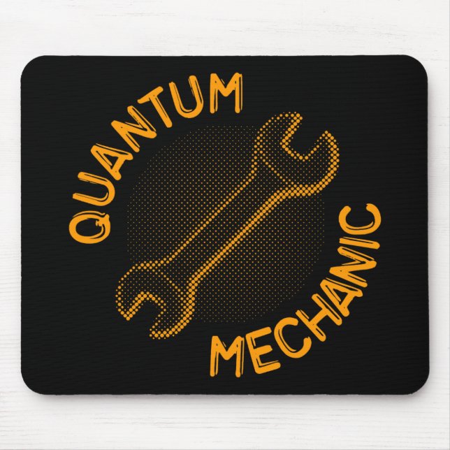 Quantum mekaniker Mousepad Musmatta (Framsidan)
